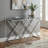 Kranz 47.25'' Glass Top Console Table