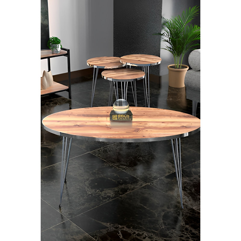 4 - Piece Living Room Table Set
