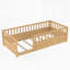 Lit de plancher avec tête de lit-961724678-961724673