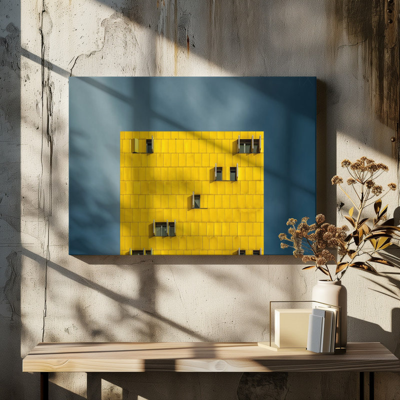 Yellow Canvas Print, 121.92 cm H x 81.28 cm W