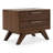 Lambert - Modern Burnt Orange Fabric + Walnut 4-piece Bedroom Set-1203685132