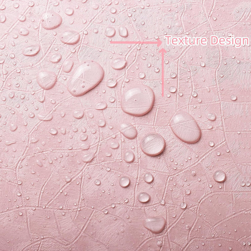 Papier peint auto-adhésif Yasinet Peel and Stick, Rose