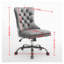 Chaise de bureau moderne en velours A&A Furniture-543291850-543291853-543291855