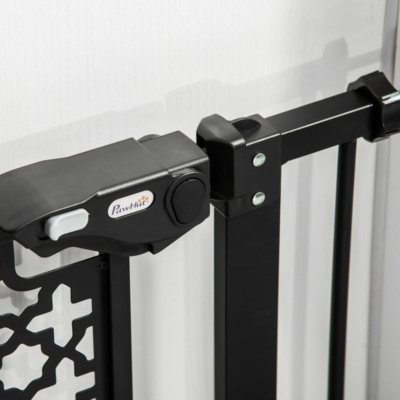 Pressure Mounted Pet Gate With Door