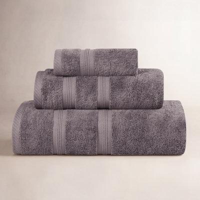 3-Piece Cotton Bath Towel Set