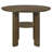Crispin Brown Round Counter Height Dining Table