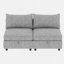 «Love manger Couches», méridienne de style Mid-Century avec rangement pour petits espaces, salon, chambre à coucher-936013632
