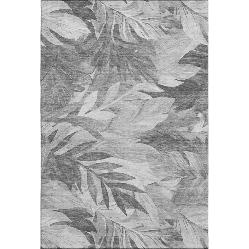 Premium Machine Washable Elize AMF1493 Floral Rug, Rectangle 10' x 14'