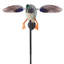 Paquet de 1 leurre de canard réaliste bleu sarcelle pour la chasse Spinning Wing Motion