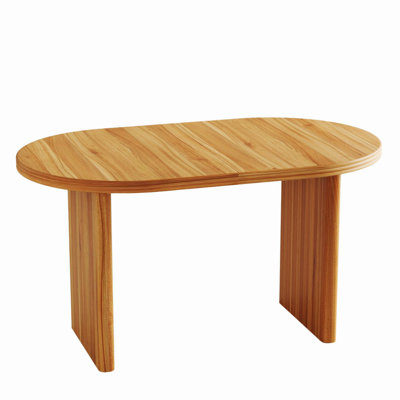 55.12"-78.26"Modern Extendable Dining Table With Removable Extension Leaves,Mid-Century Modern Style Home Table,Suitable For Dining Rooms, Kitchens, A