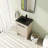 Aynura 24'' Single Bathroom Vanity with Ceramic Top
