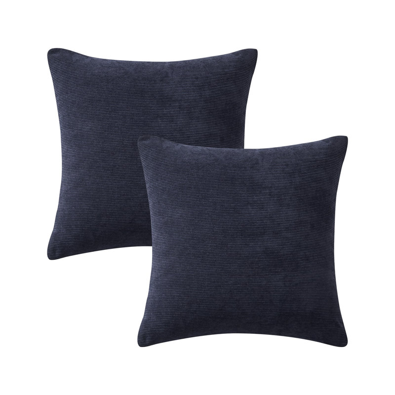 Dardel Velvet Scatter Cushion Cover, Navy