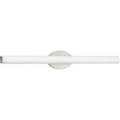 Delphine Single Frosted Dimmable LED Bath Bar