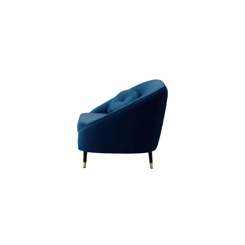 Glencoe Upholstered Armchair, Blue