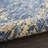 Nourison Luna 9'9" x 13'9" Dark Blue Mocha Modern Indoor Rug-1493325644-1493325632