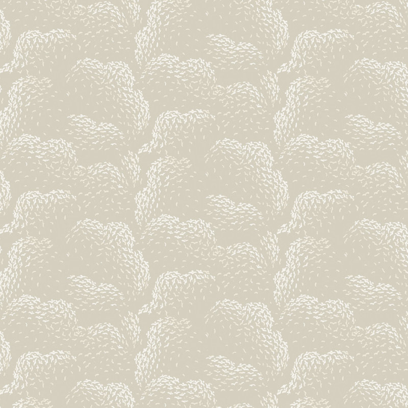 Rouleau de papier peint adhésif L 10 pi x l 24 po Revel, Beige, Non encollé, Paper