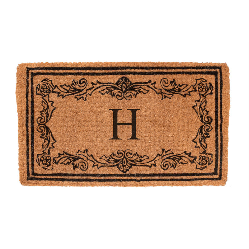 Balmer Outdoor Doormat, Rectangle 1'6" x 2'6", H