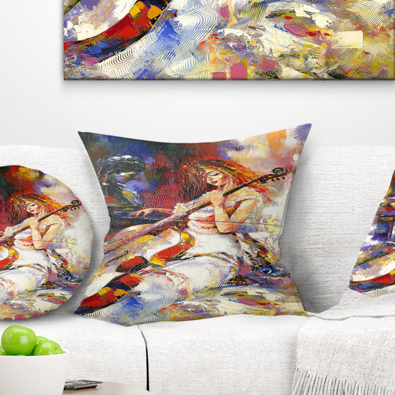 Coussin The Abstract, 16 po x 1 po, Coussin décoratif