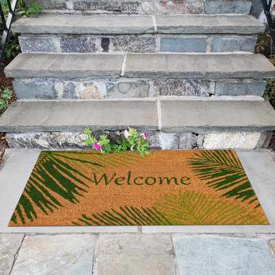 Tapis d'entrée antidérapant Fair Palm