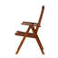 Chaise de patio en teck Erasmo