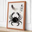 Crab and Feather Japandi 1 Piece Wrapped Canvas Wall Art-1035297760-1035297768