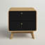 Maja 51cm W Bedside Table-43145004