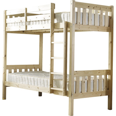 Cambridge Solid Pine Heavy Duty Bunk Bed