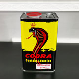 EPDM/Chloroprene Bonding Adhesive Contact Rubber Cement 5 pounds in 3L Tin Can Can is 2/3 Full