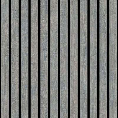 Mosaic Mirage Blue and Beige Wallpaper