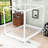 Wood Four Poster Platform Bed-1377929590-1377929585