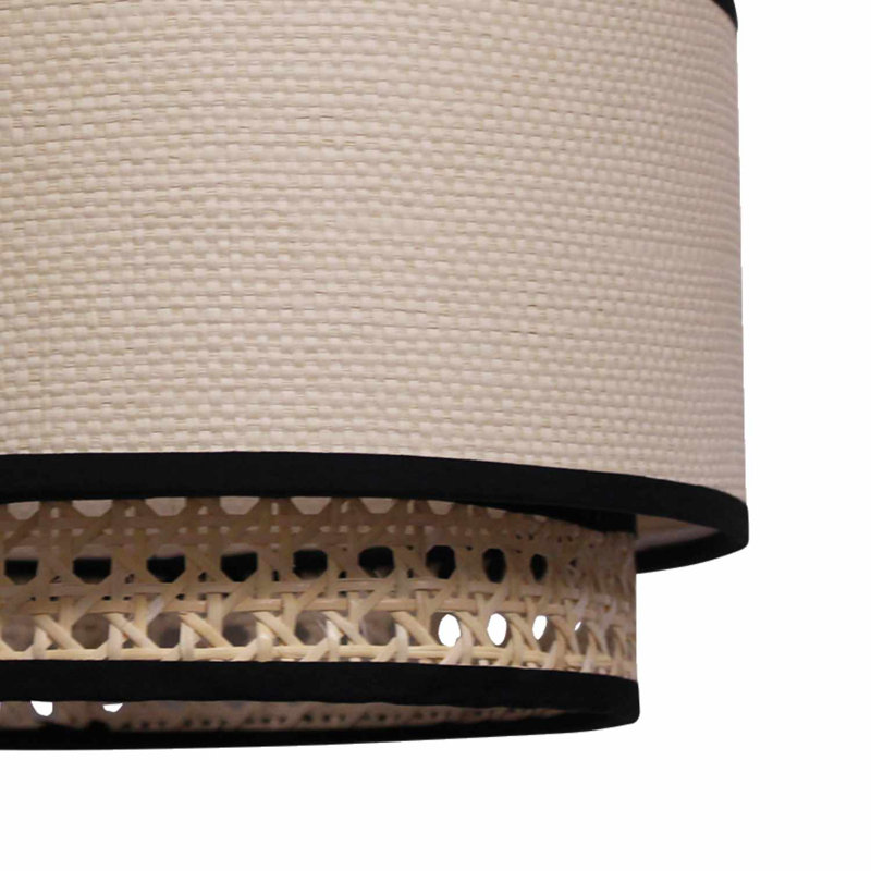 Azlynne 15cm H Drum Pendant Shade ( Uno ) in Natural