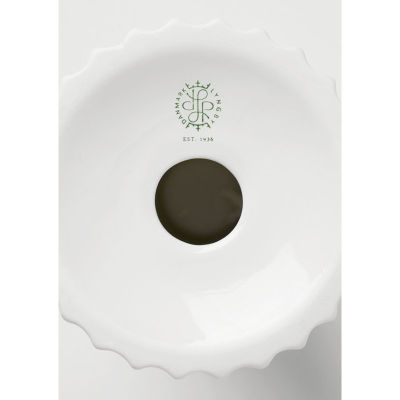 Bougeoir en porcelaine de table Lyngby Tura