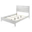 Grand lit en bois massif blanc-108123913