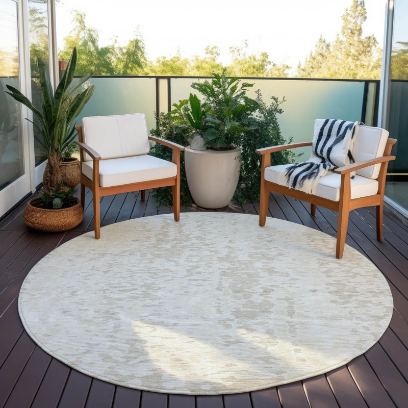  Aleg Area Rug, Round 8'