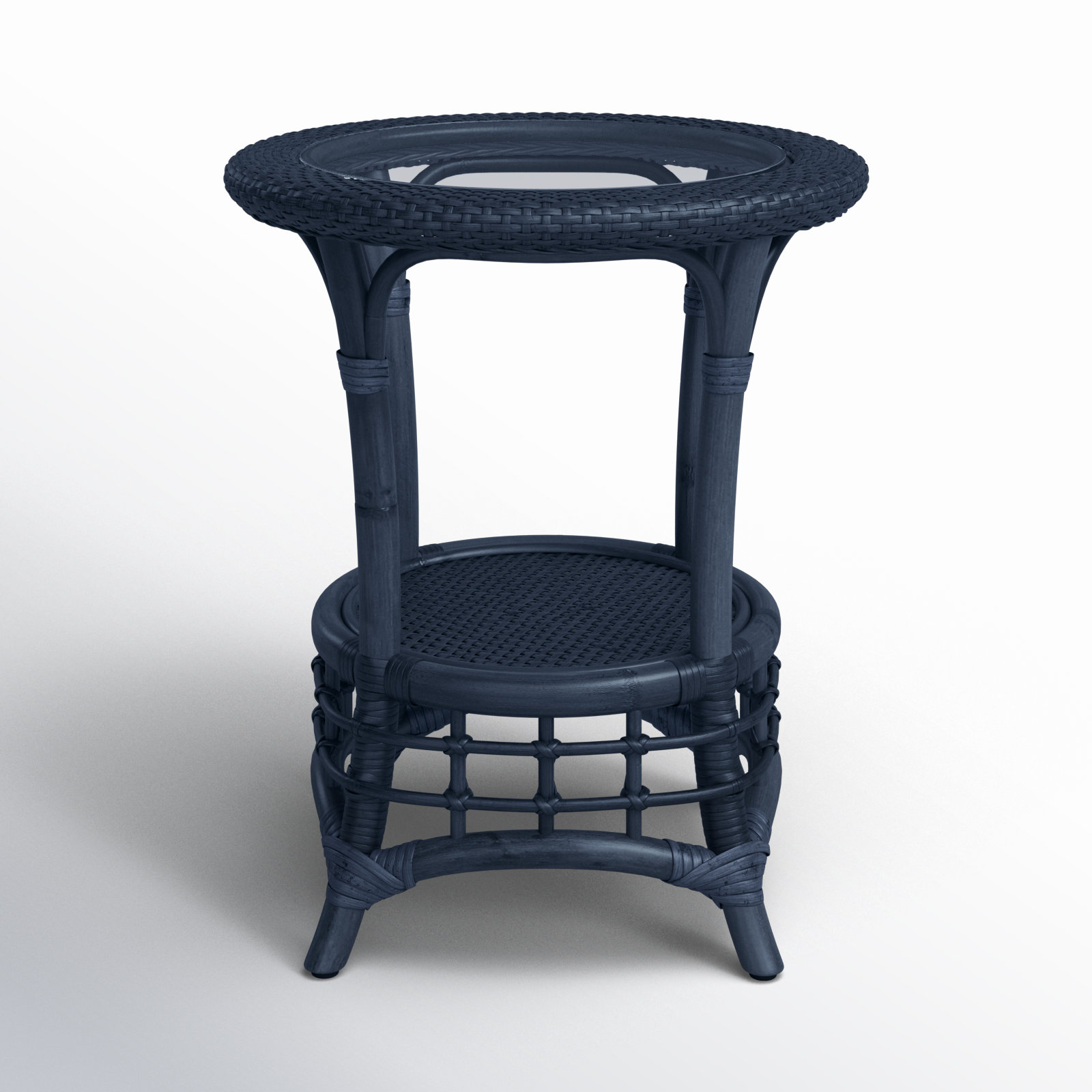 Luca End Table, Navy