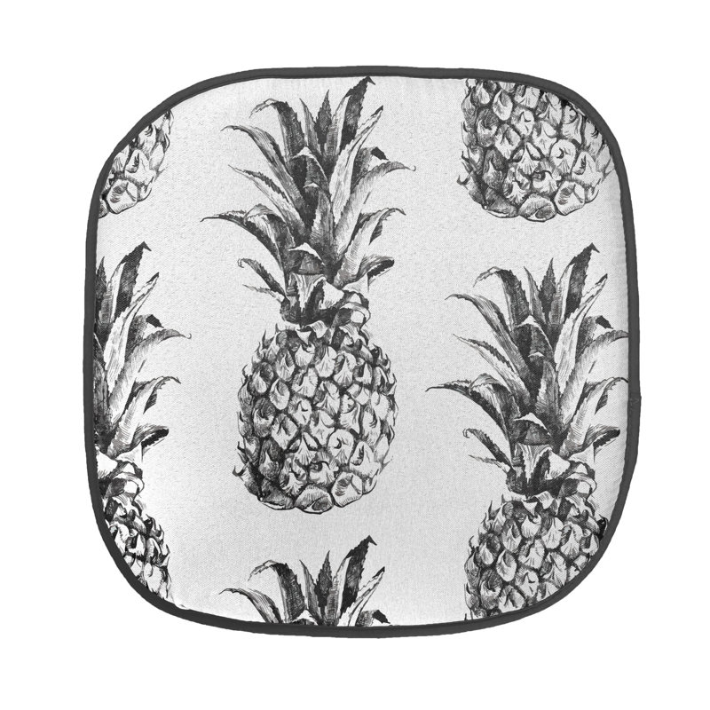 Coussin de siège d'extérieur style ananas Vintage