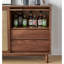 Commode d'appoint moderne en bois massif de style rétro-340854711
