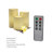 3 Piece Unscented Flameless Candle Set