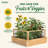 Wood Raised Garden Bed