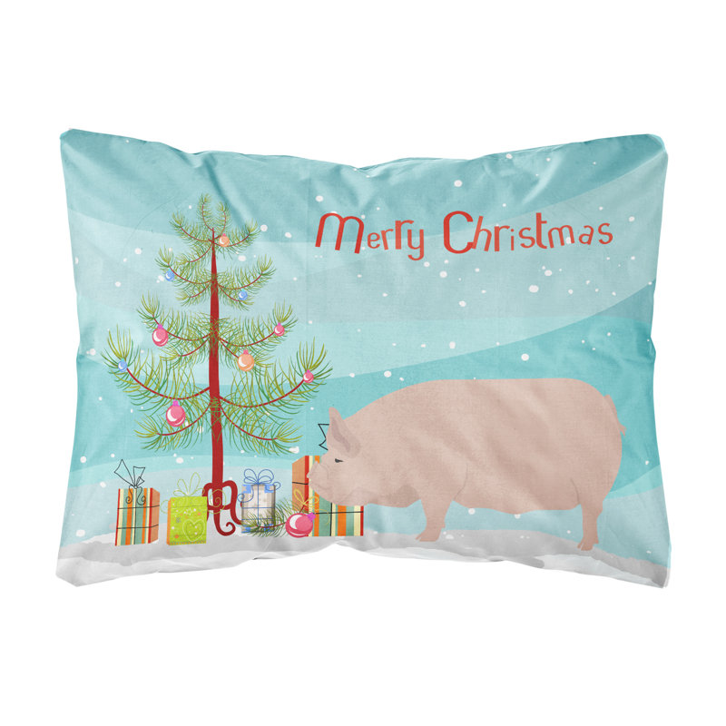  Coussin intérieur / extérieur Pig Christmas
