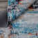 Abstract Area Rug in Blue
