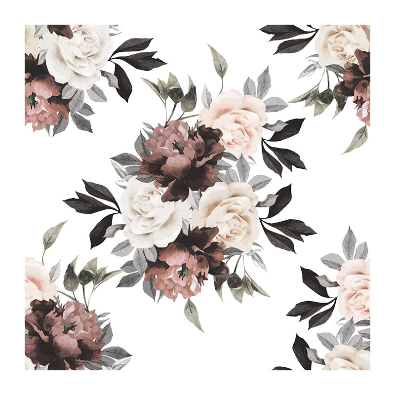 Lavanya 2.5m x 1.04m Matte Mural, 250 x 250cm