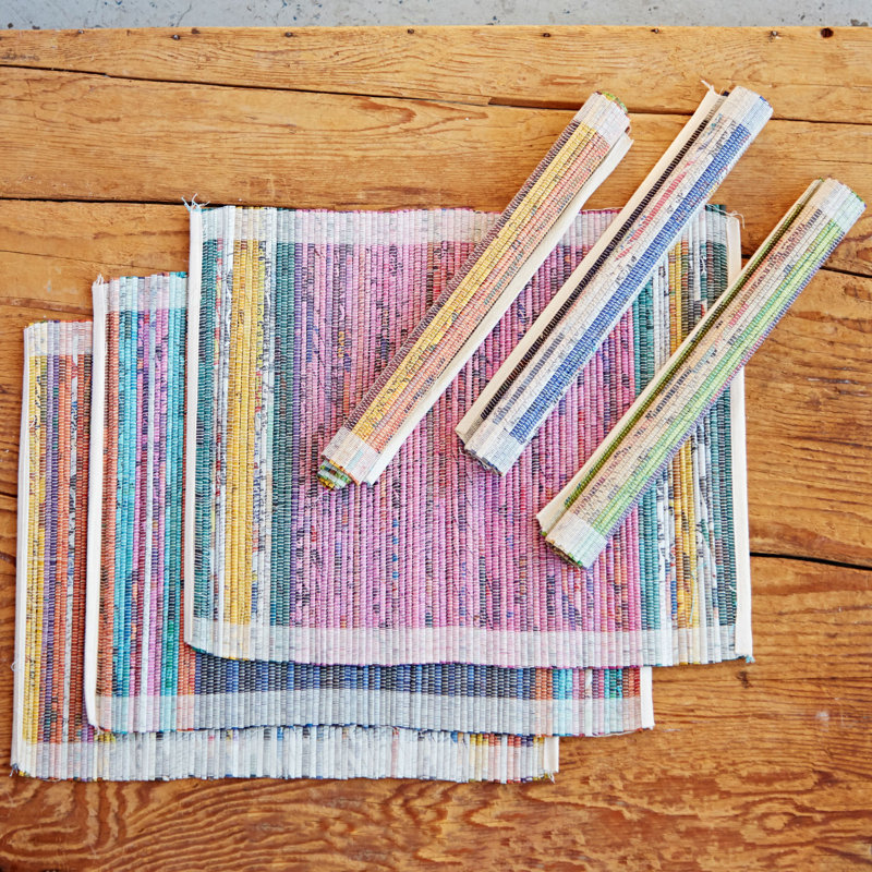 Striped Rectangle Placemat