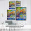 Reproduction encadrée FLORAL Series DCII - bois massif-1462122727