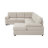 Upholstered U-Shaped Sectional Right Hand Facing-410888779