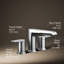 Hint Two-Handle Deck-Mount Bath Faucet Trim-821729754