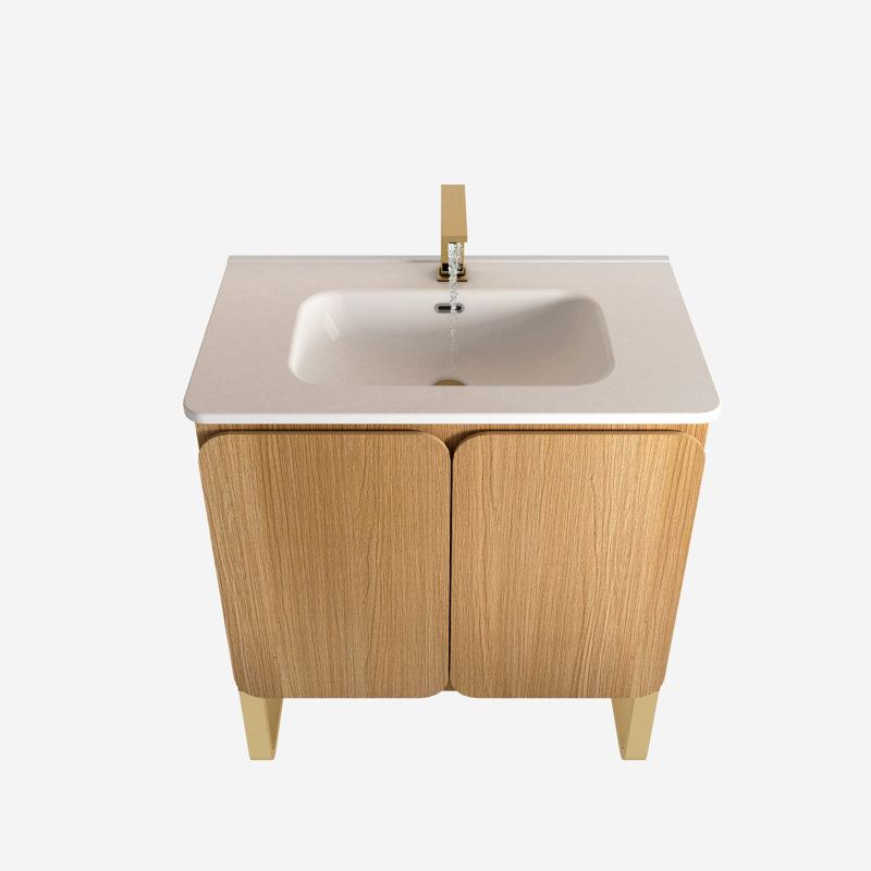 Meuble-lavabo en chêne Modern Modern