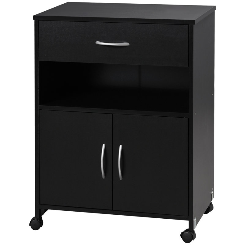 Pacorro 60cm Wide 1 -Drawer File Cabinet, Black