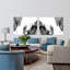 Black & White Fumes Painting-72135465-72135466