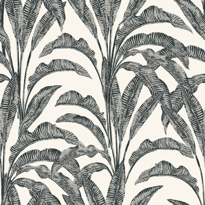 Luxe Tropical Palm Wallpaper